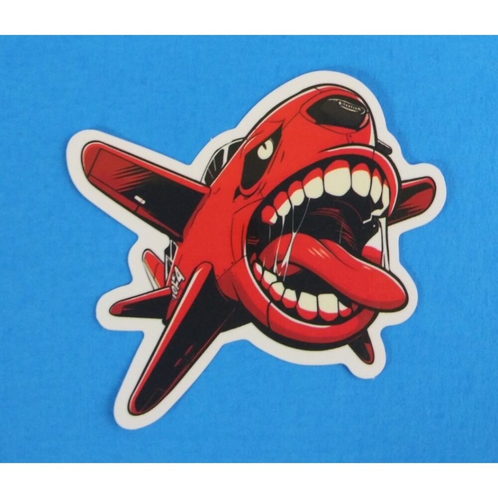10/$10 War Fighting Planes Helicopters & Weapons Sticker 2.25" x 2.5" (AU)